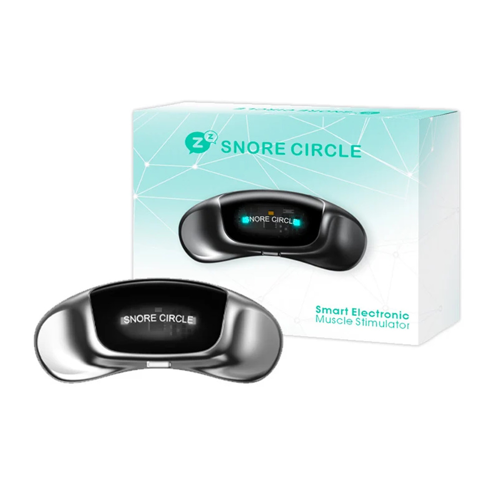 Smart Electronic Muscle Stimulator Snore Circle Anti Snoring Device YA420